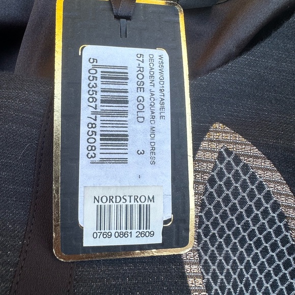 Ted Baker London
Tasiele 3/4-Sleeve Dress W/ Brocade Front - Picture 5 of 16